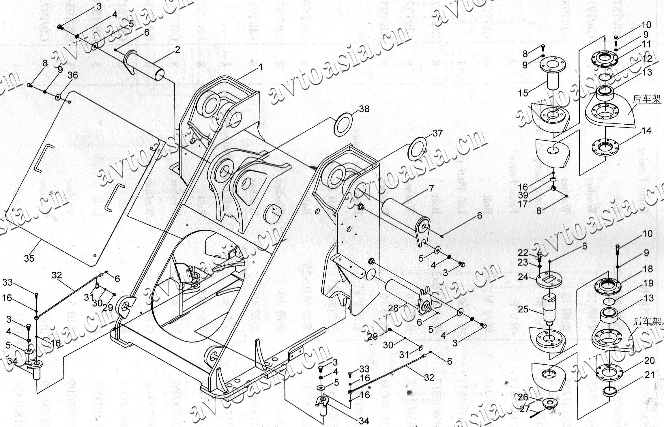 Коробка передач xcmg lw300f схема